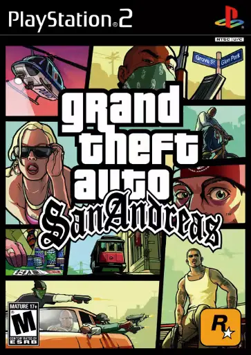 Grand Theft Auto: San Andreas PS2 ROM Download
